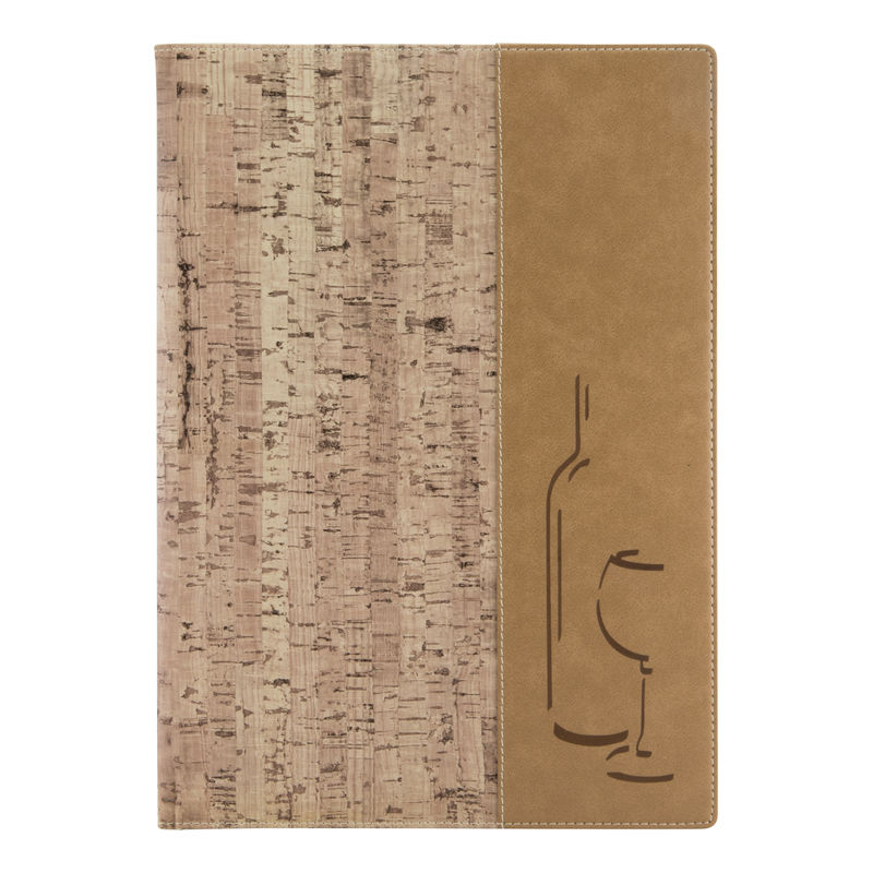 Bor- és itallap tartó A/4 Design Cork