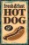 Retro dekor fémtábla, HOT-DOG, Méret:20x30cm