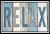 Retro dekor fémtábla, RELAX, Méret:20x30cm