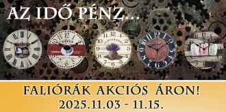 Kihagyhatatlan falióra akció!